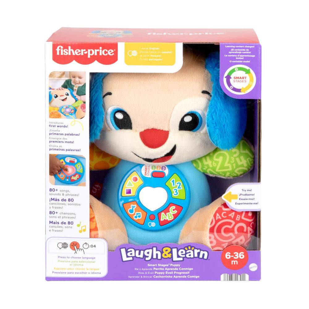 Juguete Para Bebe Fisher Price Perrito Aprende Conmigo image number 10.0