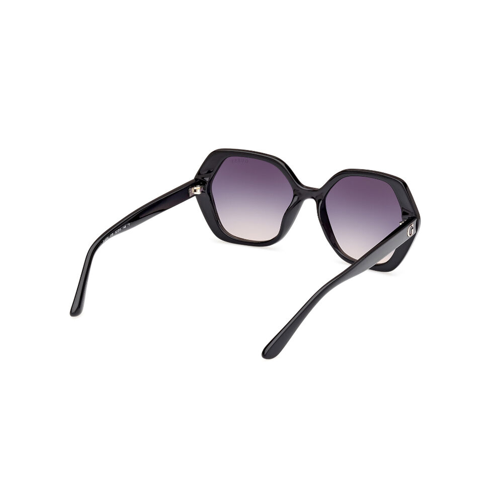Lentes De Sol Negro Brillante Degradé Guess image number 5.0