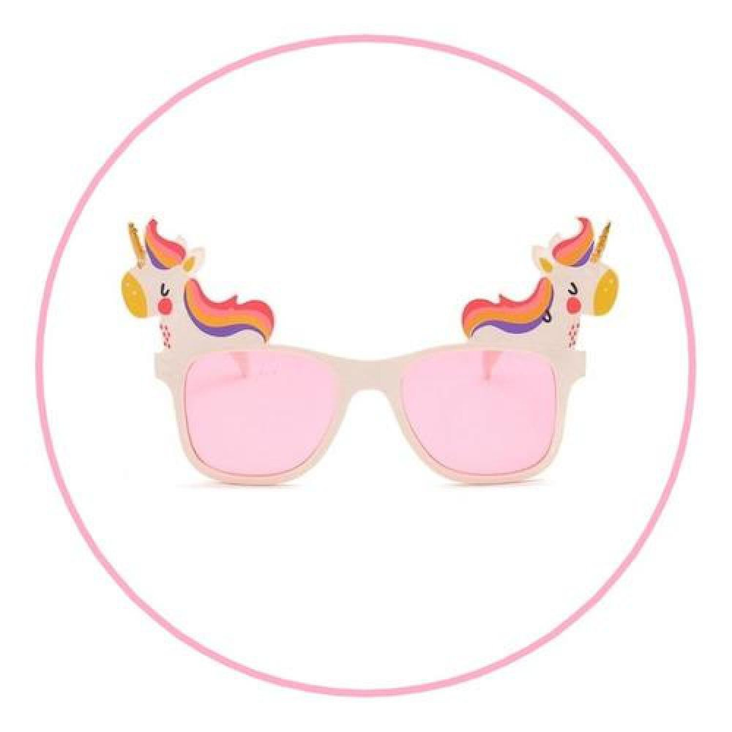 Lentes Sol Gafas Unicornio Glitter Fiesta Brillante Kawaii image number 0.0