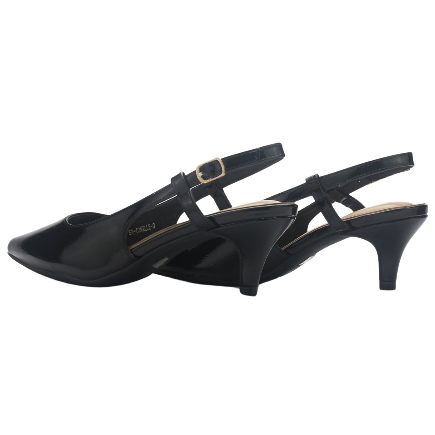 Zapato Mujer Casual Negro Chalada Camille-3 image number 5.0