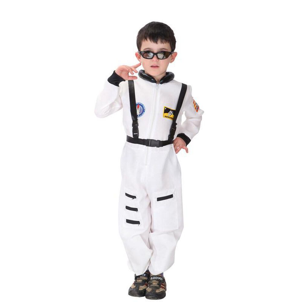 Disfraz Astronauta Cosplay Juego Rol Traje Espacial Niños image number 1.0