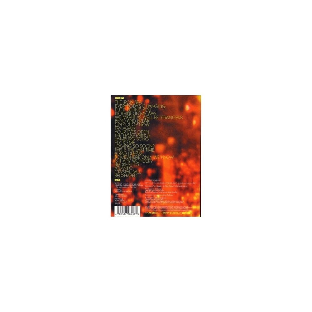 Keane - Keane Live | Dvd image number 1.0