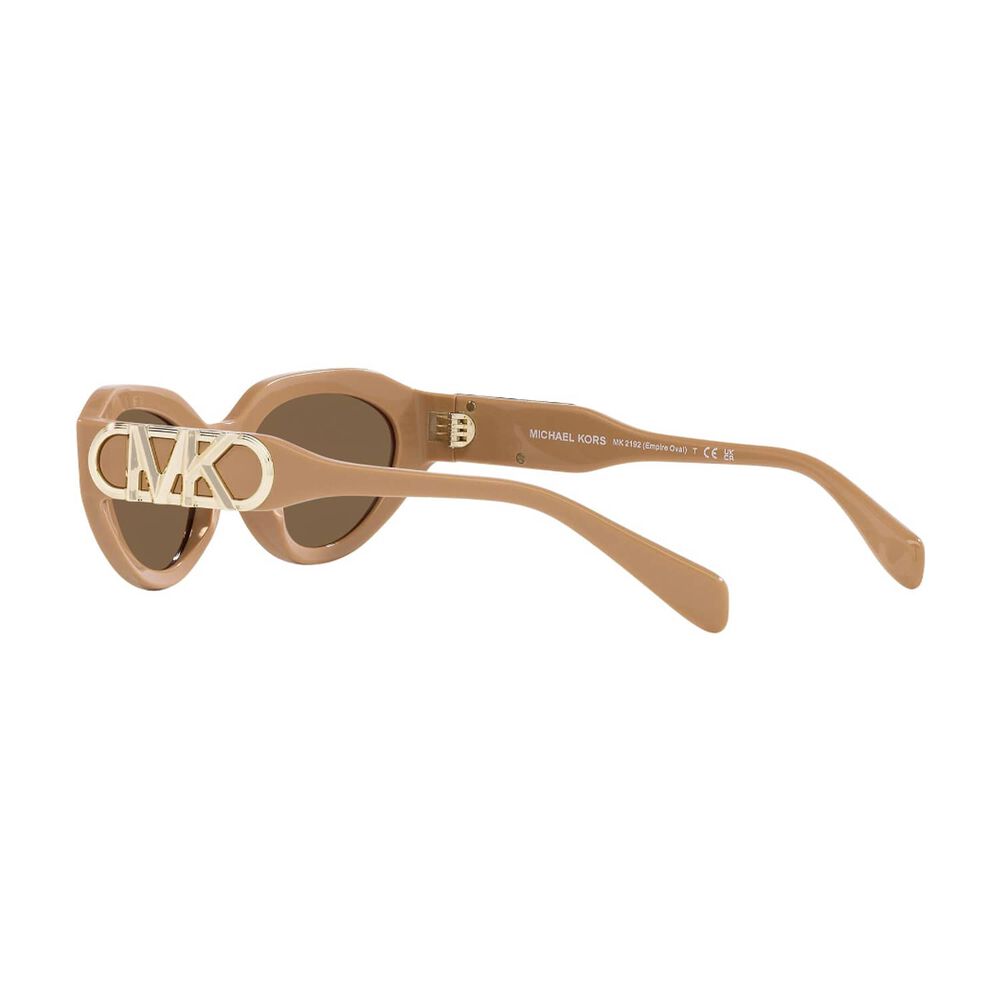 Lentes De Sol Empire Oval Camel Michael Kors image number 4.0