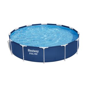 Piscina Sobre Superficie Redonda Bestway Steel Pro Max De 3,66 M X 76 Cm