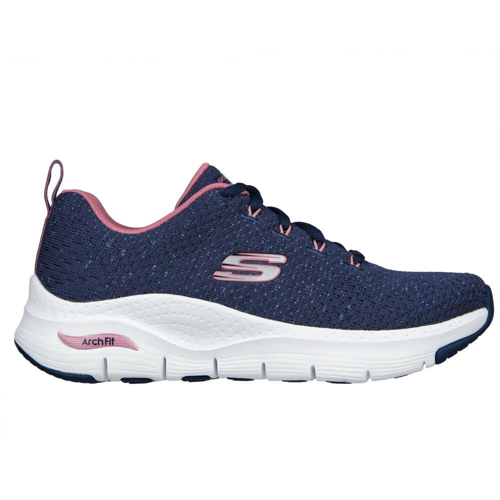 Zapatilla Urbana Mujer Skechers Arch Fit - Glee For All Azul image number 1.0