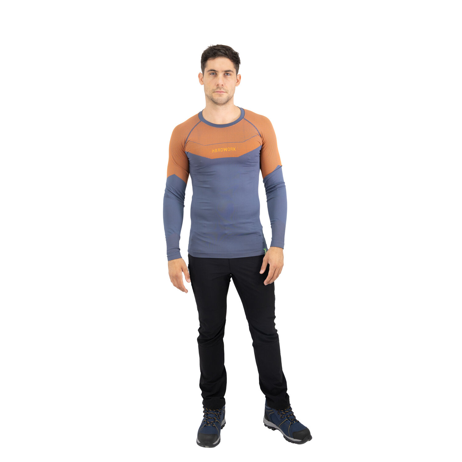 Camiseta Primera Capa Hw Ecopper Hombre Blue image number 4.0