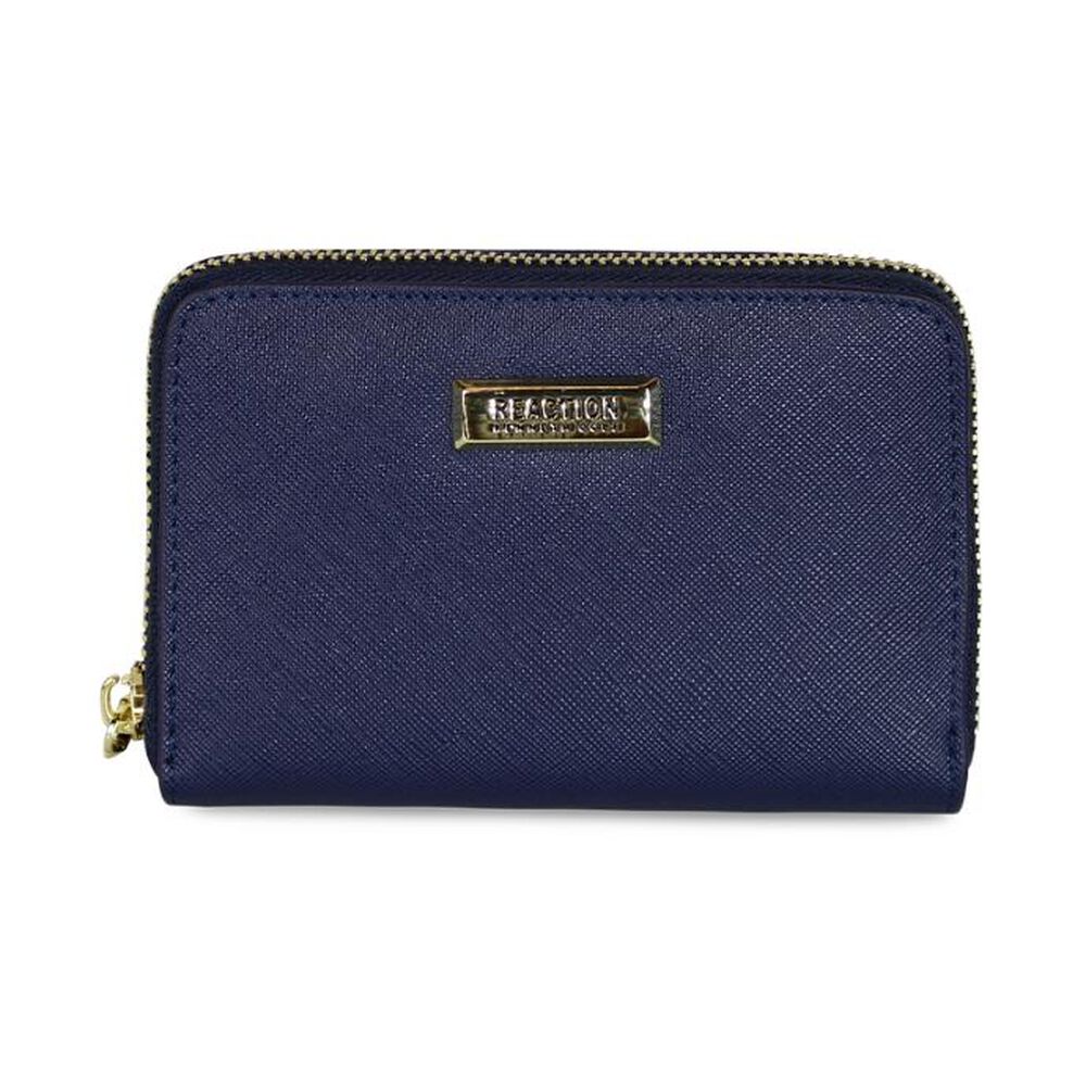 Cartera Tempo + Billetera Trifold Azul Kenneth Cole image number 3.0
