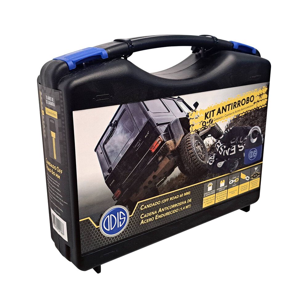 Kit Rueda Repuesto Off Road Odis: Candado 60mm + Cadena 10mm X 140cm image number 8.0