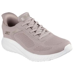 Zapatilla Urbana Mujer Skechers Bobs Squad Chaos Beige