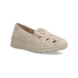 Mocasín Mujer Lesage Beige