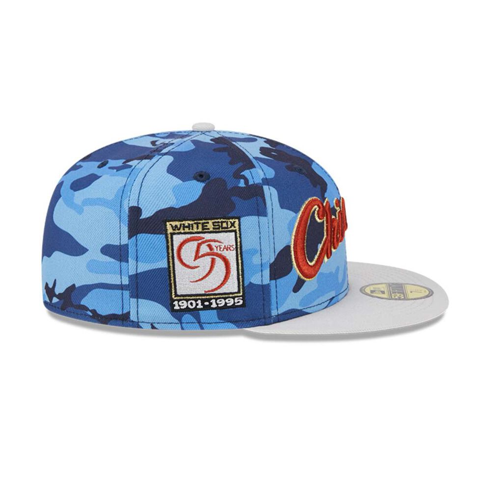 Gorro 59fifty Mlb Chicago White Sox Urban Blue Camo image number 5.0