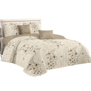 Cobertor Quilt De Verano Cubrecama King Colcha 250x270cm Gs