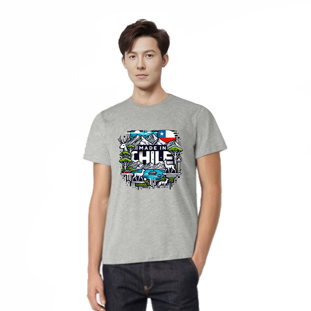 Polera Flokitextiles Paisajes Chile image number 0.0