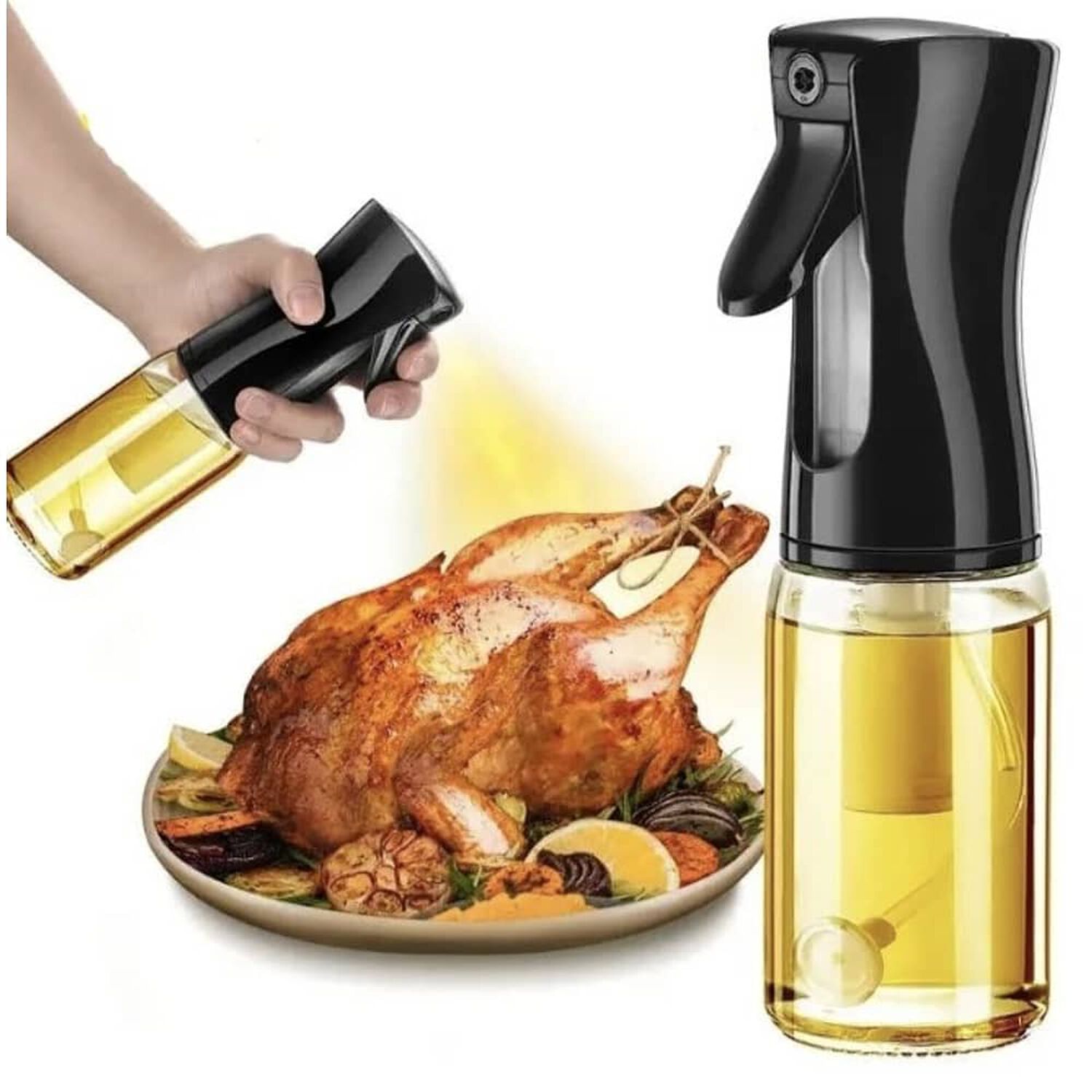 Rociador De Aceite Aceitero Spray Alcuza Vinagre Limon 500ml image number 0.0