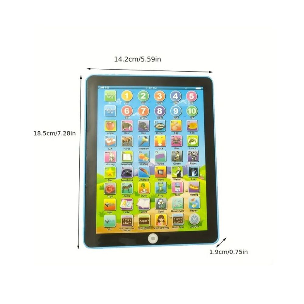 Tableta Para Ni&ntilde;os Tablet Did&aacute;ctico Rosada image number 4.0