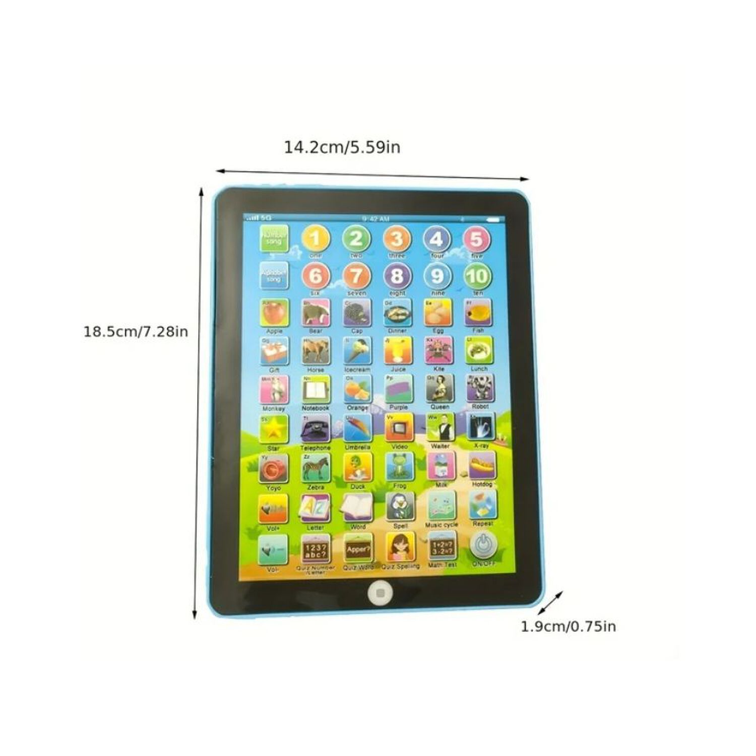 Tableta Para Ni&ntilde;os Tablet Did&aacute;ctico Rosada image number 4.0