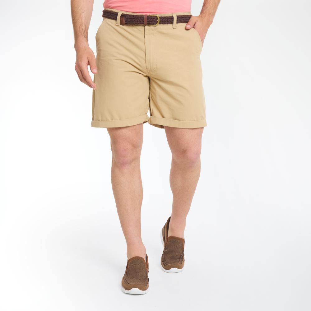 Bermuda Tiro Medio Regular Hombre Peroe image number 0.0