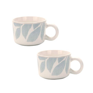 Set 2 Tazas Cerámica 420 Ml Palermo Simplit