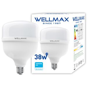 Ampolleta Led Wellmax 38w High Power Professional Line T115