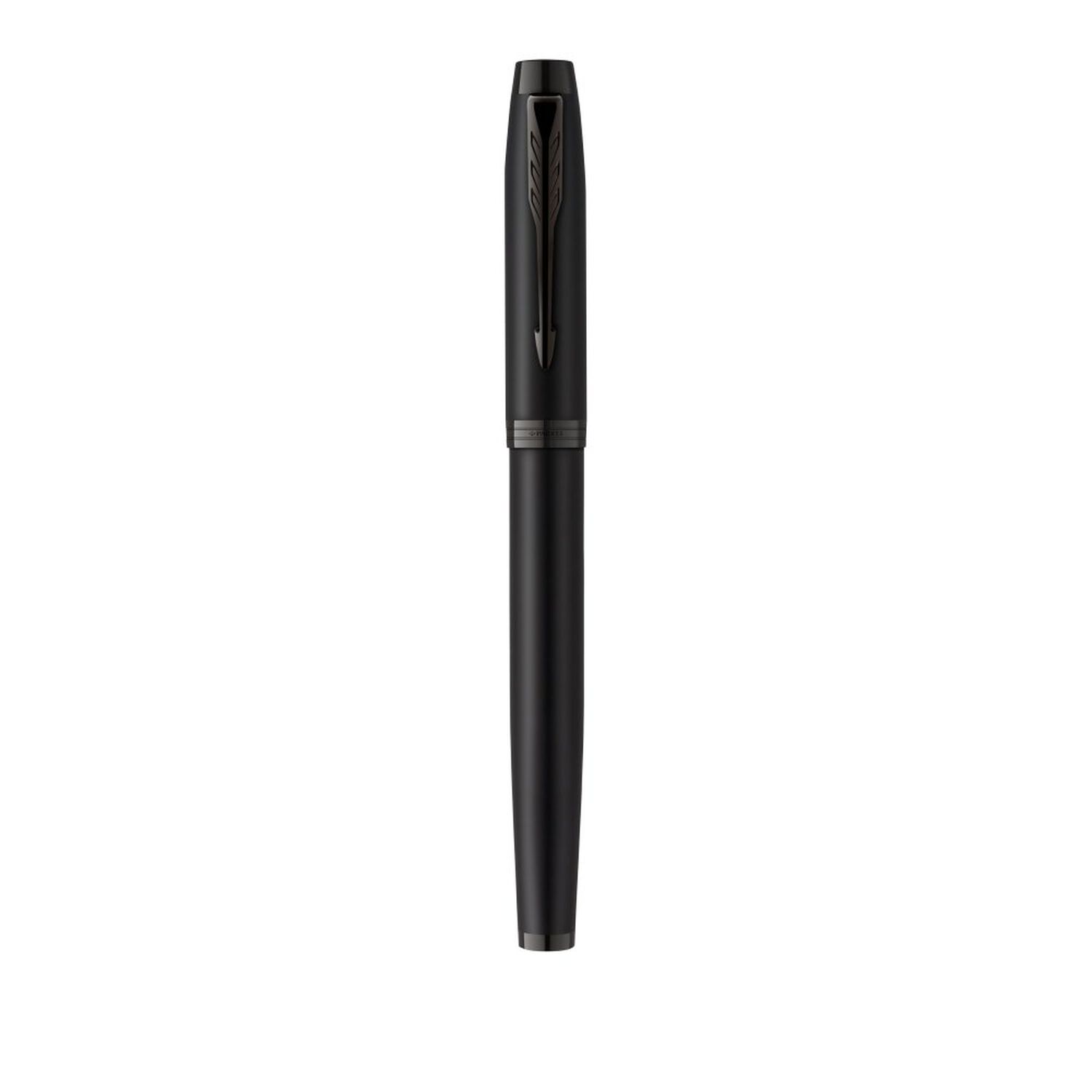 Parker Im Achromatic Pluma Fuente Negro Mate Bt image number 1.0