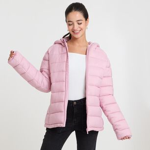 Parka B&aacute;sica Cuello Alto Con Capucha Mujer Freedom
