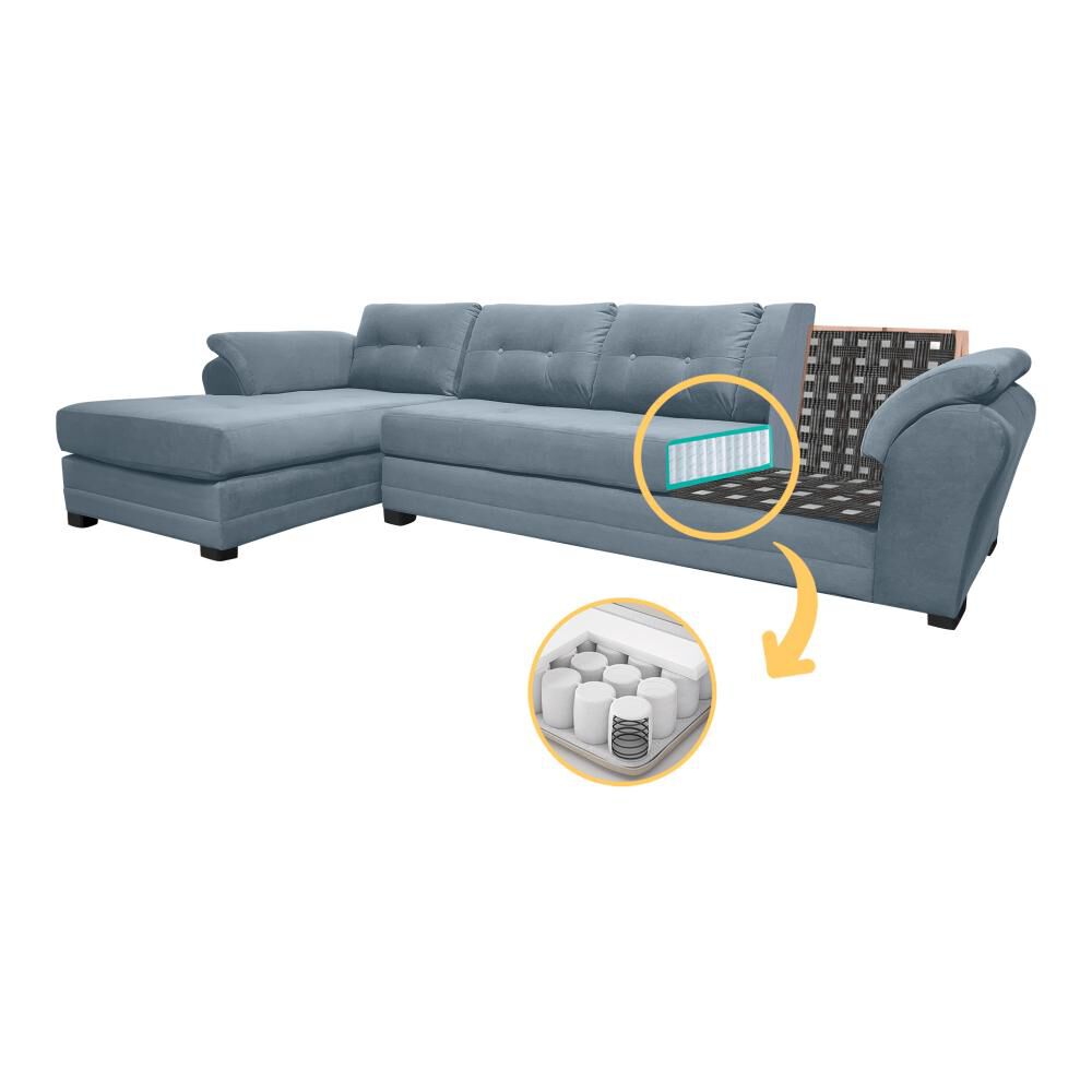 Sofá Seccional Izquierdo Living Factory Boston / 5 Cuerpos image number 2.0