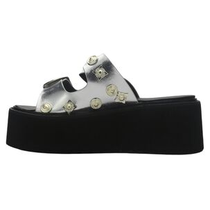 Sandalia Mujer Casual Plateada Chalada Way-20