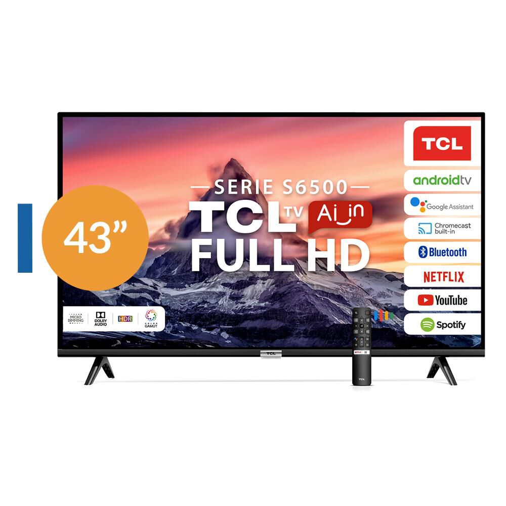 Led TCL 43S6500 / 43" / Full HD / Smart Tv image number 0.0