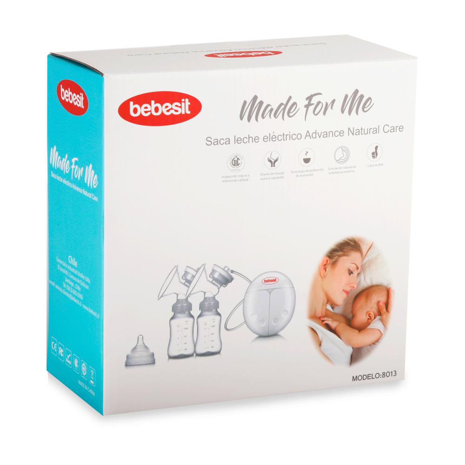Extractor De Leche Bebesit El&eacute;ctrico Advance Natural Care image number 4.0