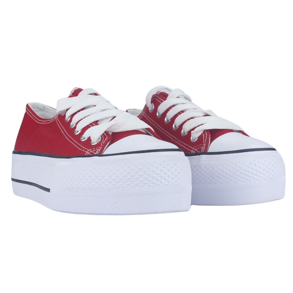 Zapatilla Mujer Chalada Cruni-1 Rojo Urbano image number 4.0