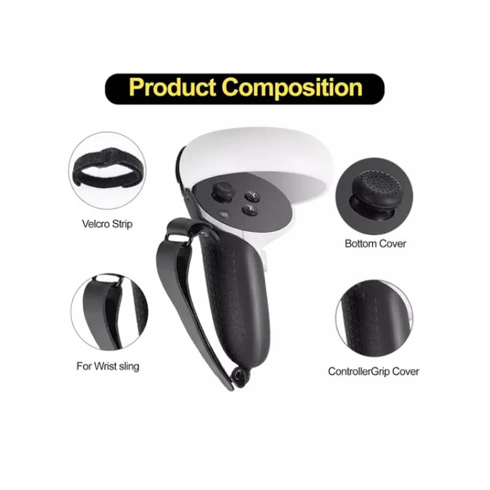 Cover Grips Para Mandos Oculus Quest 2 + Correa Ajustables image number 2.0