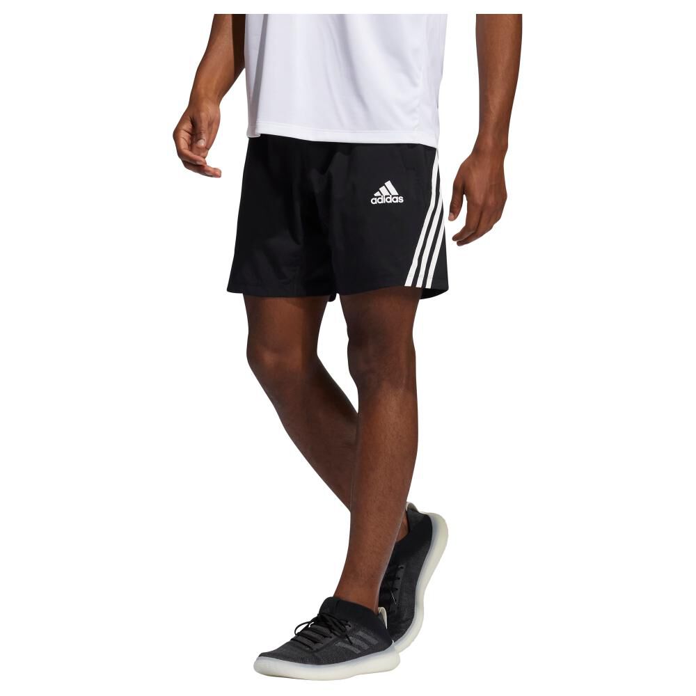 ▷ Pantalón De Buzo Hombre Adidas Aeroready Essentials Tapered Cuff Woven 3  Bandas - Buzos y Short Deportivos Hombre en 【Hites】