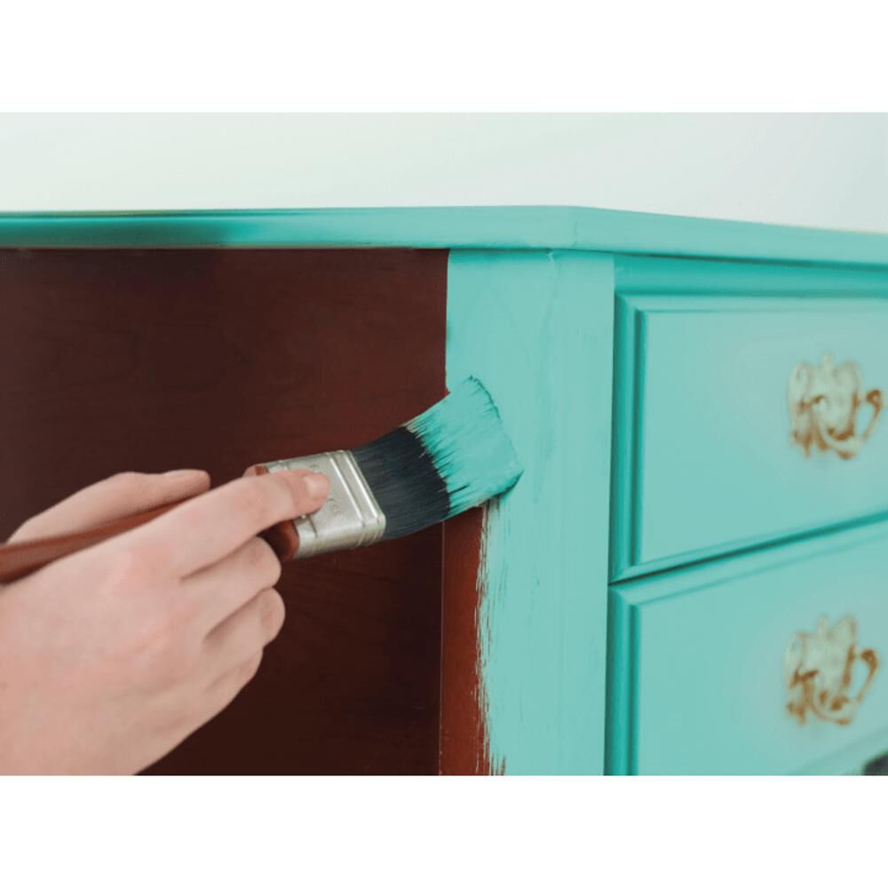 Pintura Chalked Tizada Base Agua 877ml Turquesa Aguamarina - Rust Oleum image number 4.0