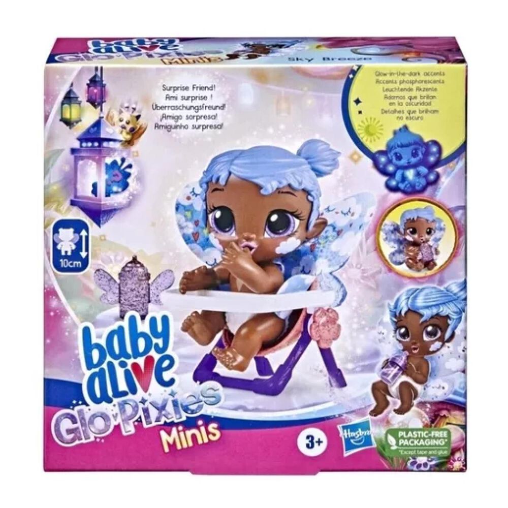 Juguete Muñeca Ada Baby Alive Glo Pixies Minis Sky Breeze image number 2.0