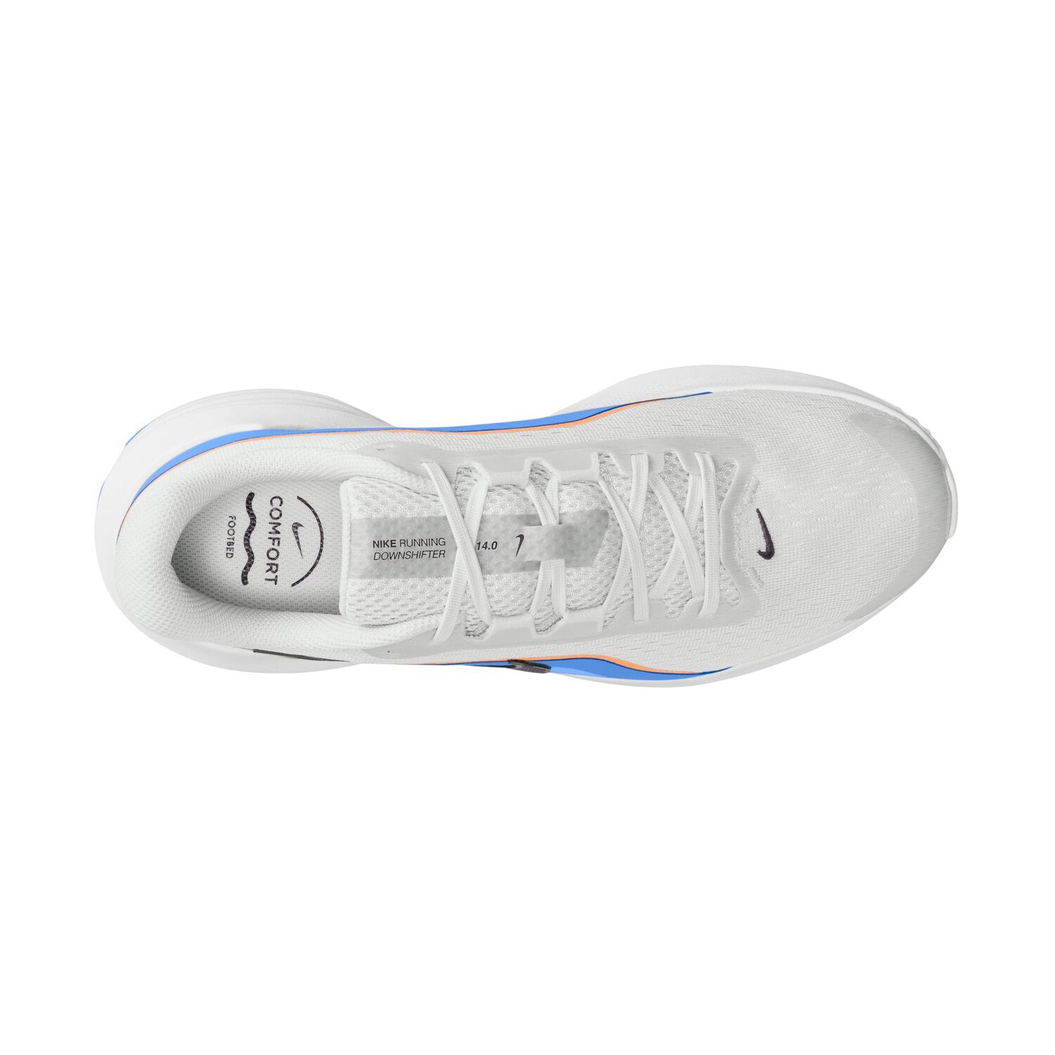 Zapatilla Nike Downshifter 14 Hombre Blanco image number 5.0