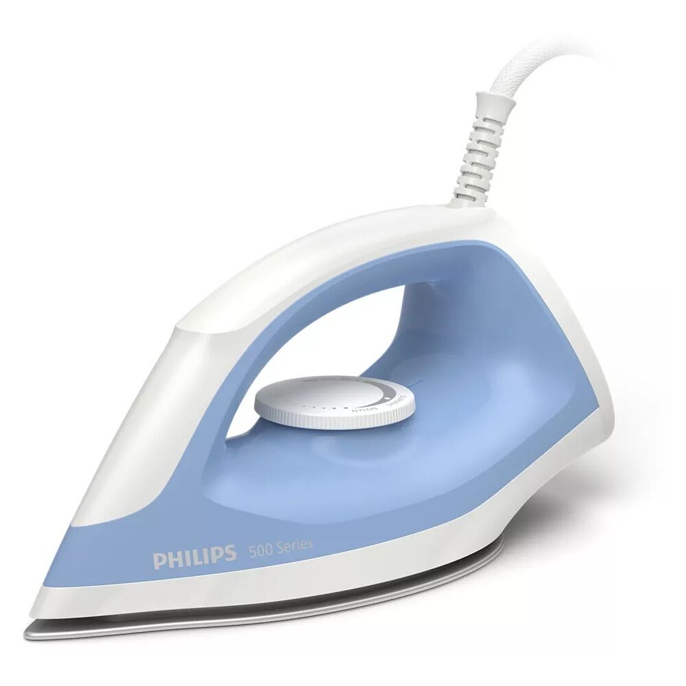 Placha Vapor Seca Philips Serie 500 Dry Iron Dst0520/20 Azul image number 0.0