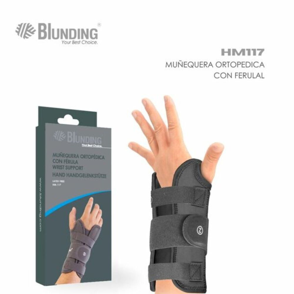 Mu&ntilde;equera Ortopedica Con Ferula Derecha Talla L-blunding image number 3.0
