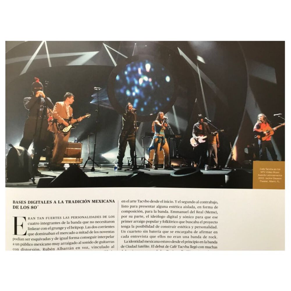 Cafe Tacuba - Avalancha De Exitos (lp+libro) | Vinilo image number 3.0