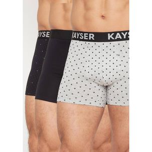 Pack 3 B&oacute;xers Algod&oacute;n P393.271-neg