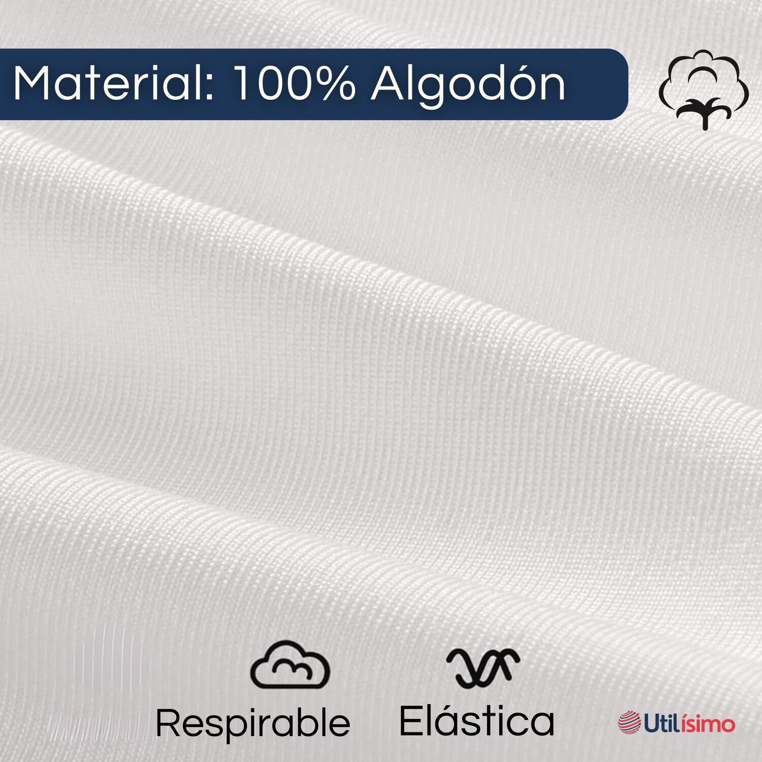 Camiseta Algod&oacute;n Manga Larga Polera Ni&ntilde;a Primera Capa Cuello Redondo Blanca image number 7.0