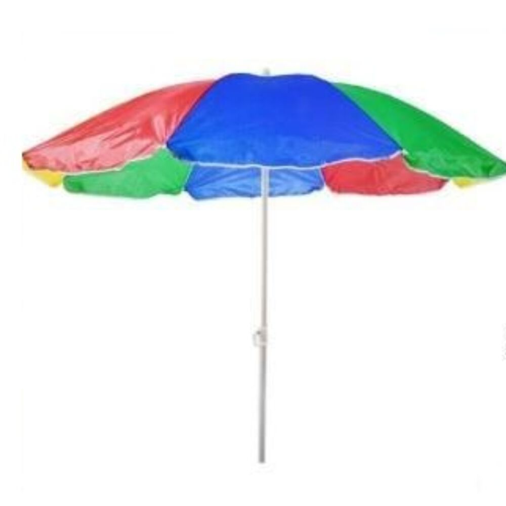 Sombrilla 2.20 Mts Diametro Playa Camping Colores Variados image number 1.0