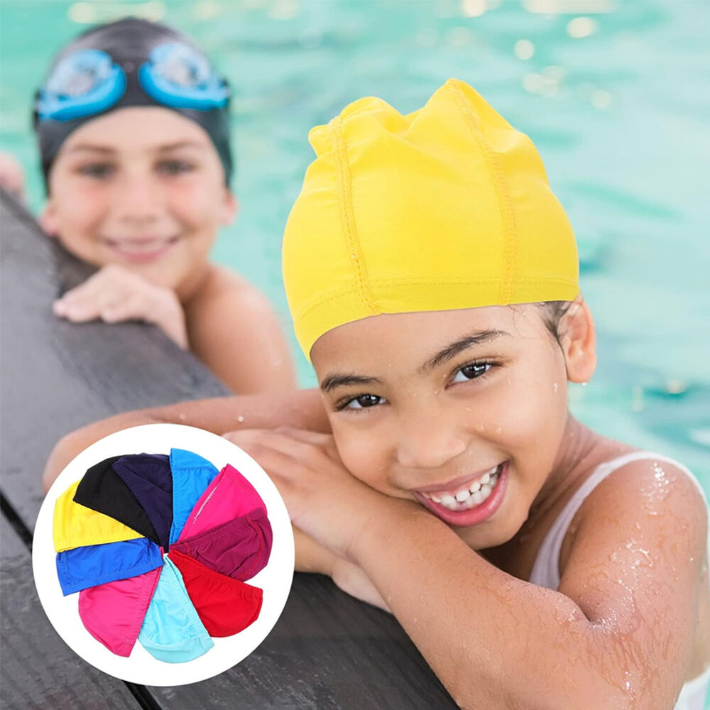 Gorro De Natacion Unisex Licra Piscina Baño Para Niño image number 3.0