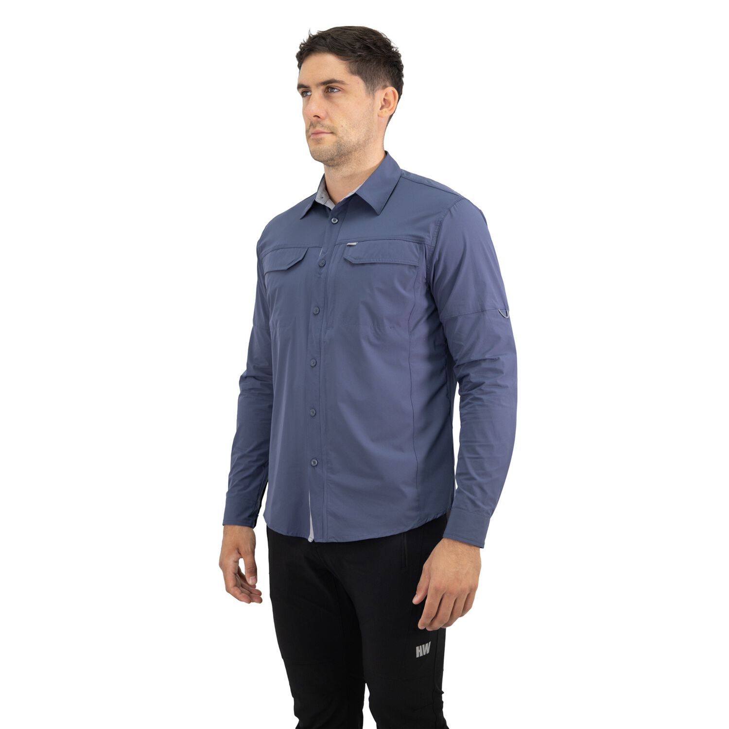 Camisa Hw Antakari Spandex Azul image number 2.0