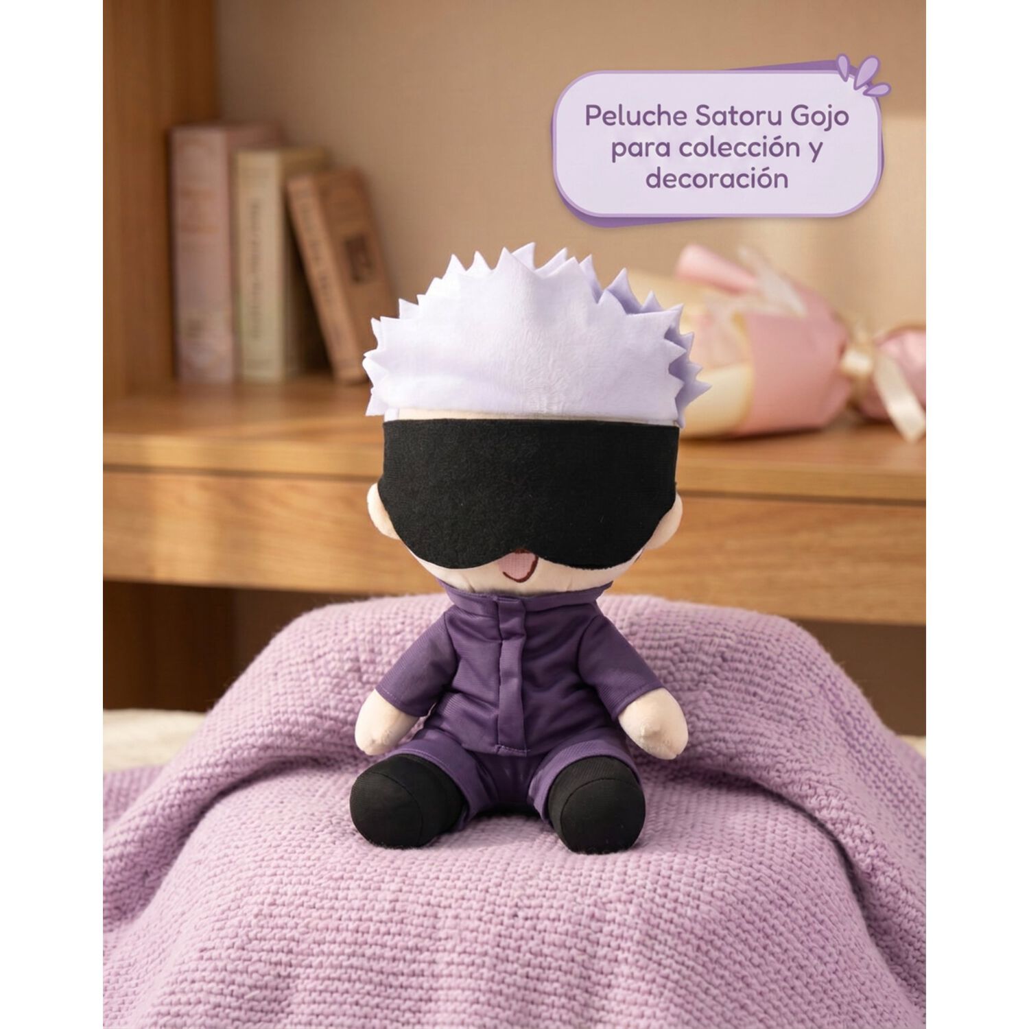 Peluche Satoru Gojo Jujutsu Kaisen Original Anime image number 2.0