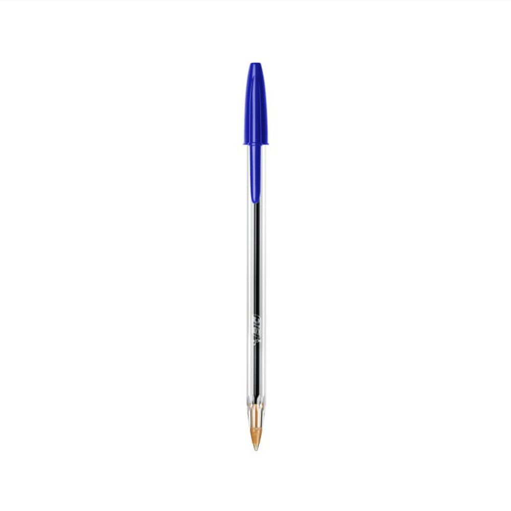Pack 50 Bic Cristal 1.0mm Punta Media Azul image number 2.0