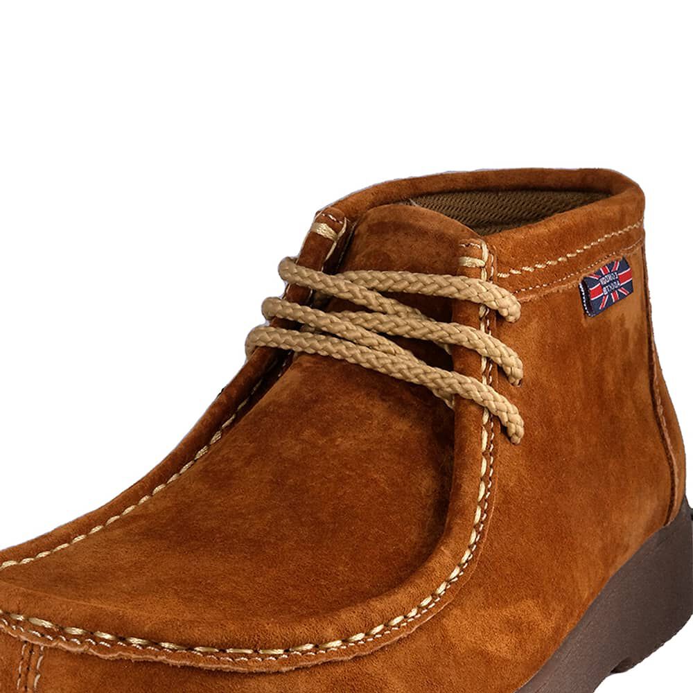 Botin De Cuero Campos Caramelo London Adixt image number 3.0