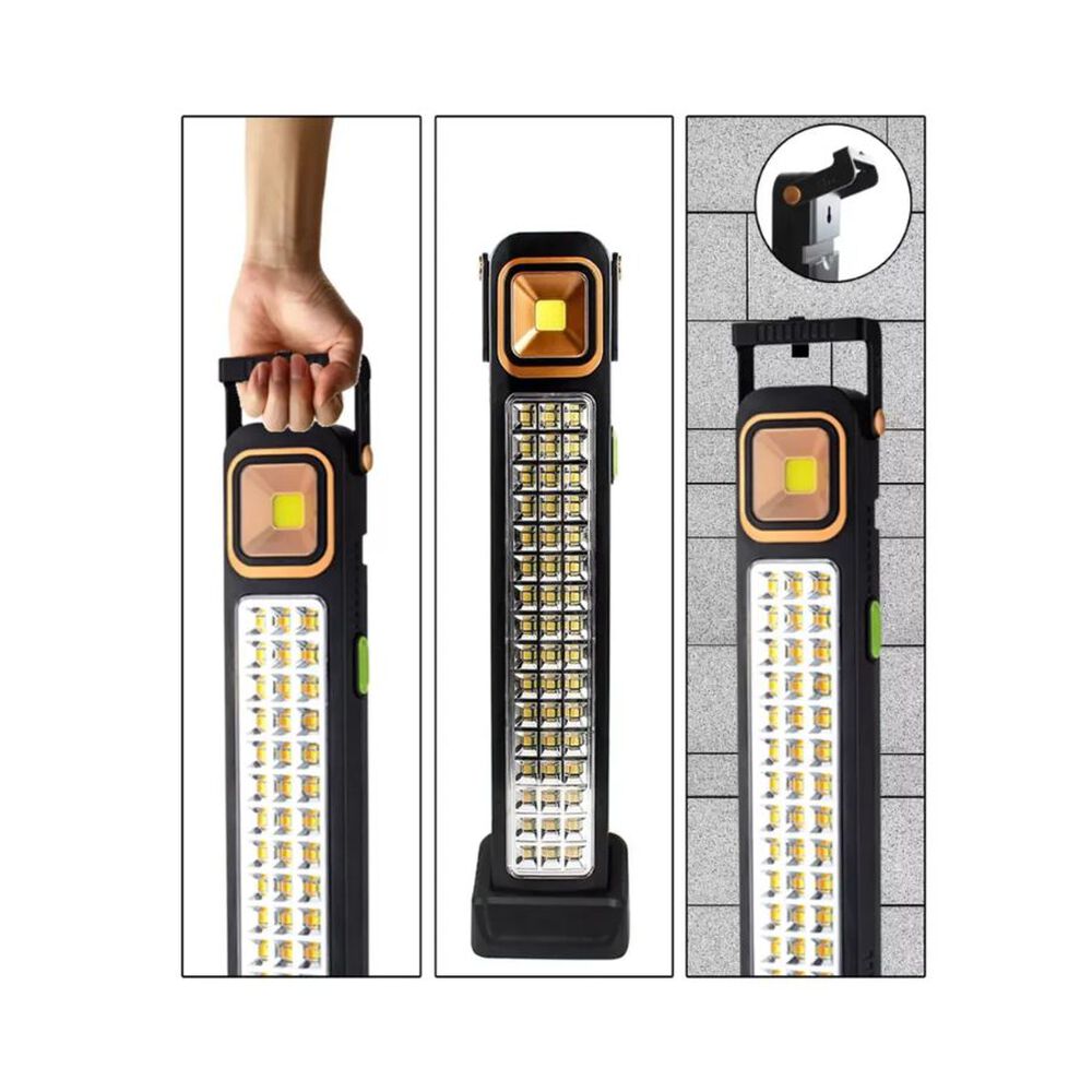 Lampara Solar Foco Luz Emergencia Recargable 39 Led Multiuso image number 5.0