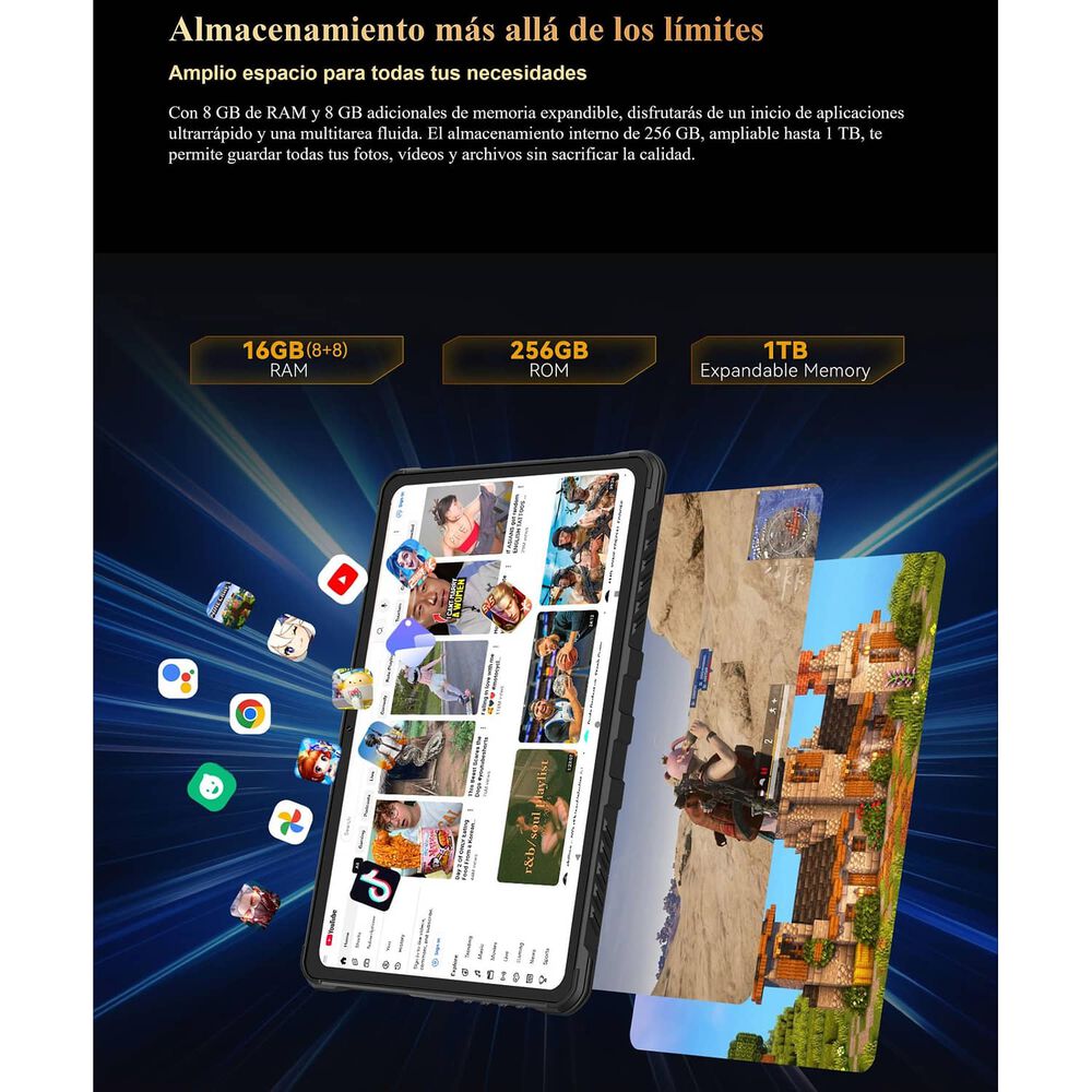 Tab Kingkong 2: Tablet Resistente 4g Con Bater&iacute;a 20.400 Mah image number 6.0