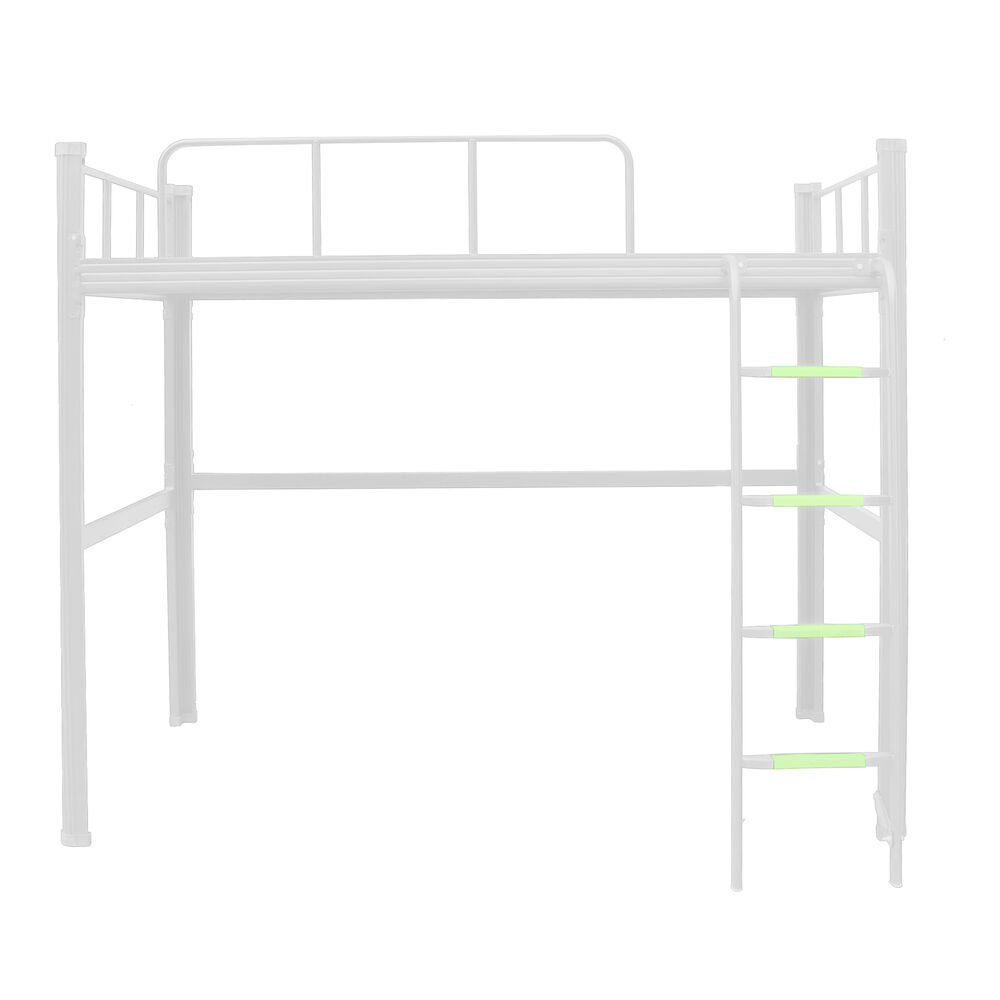 Cama Alta Strong 1 Plaza Blanco image number 1.0