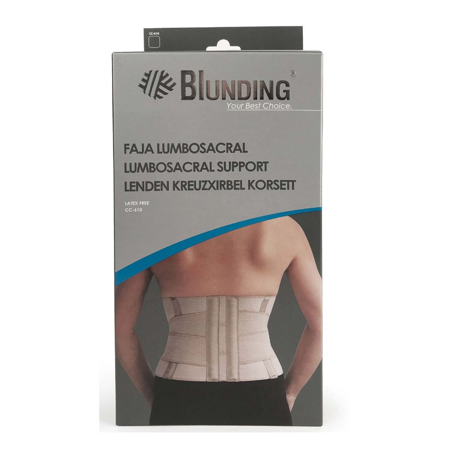 Faja Lumbosacral Talla Xxl-blunding image number 1.0